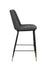 Barkruk Lionel Nylon en polyester Donkergrijs 65cm-Barkrukken-Creating Home