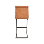 Barkruk Milo Fluweel Oker 66cm-Barkrukken-LABEL51