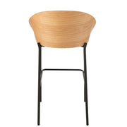 Barkruk Naturel Polyester 50 cm 50.5x53.1x97.8 cm-Barkrukken-J-Line