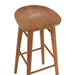 Barkruk Naturel Teakhout 42 cm 39x39.5x75.5 cm-Barkrukken-J-Line