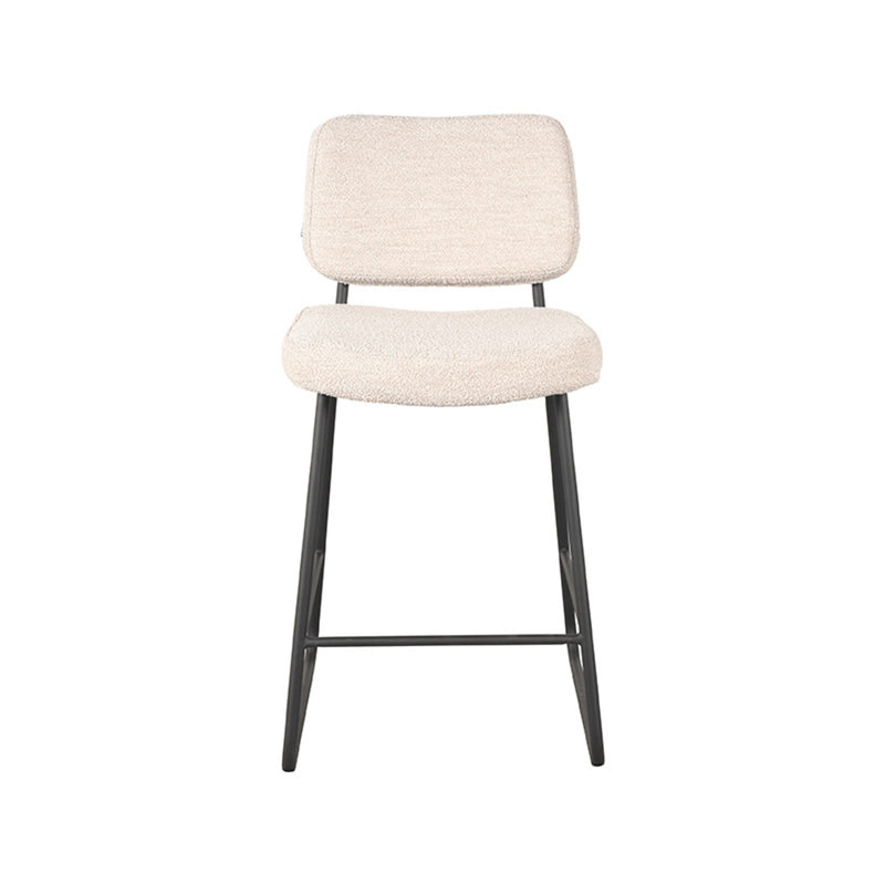 Barkruk Noah Naturel Boucle Laag 48x61x94 cm-Barkrukken-LABEL51