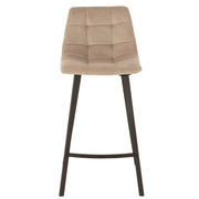 Barkruk Olivier Polyester Beige 69 cm 43x47x95 cm-Barkrukken-J-Line