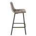 Barkruk Olivier Polyester Grijs 69 cm 43x47x95 cm-Barkrukken-J-Line