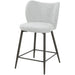 Barkruk Pebble Polyester Beige-Barkrukken-PTMD