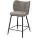 Barkruk Pebble Polyester Bruin-Barkrukken-PTMD
