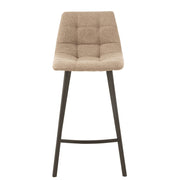 Barkruk Stephane Polyester Beige 69 cm 43x47x95 cm-Barkrukken-J-Line