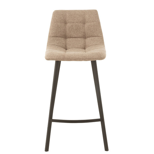 Barkruk Stephane Polyester Beige 69 cm 43x47x95 cm-Barkrukken-J-Line