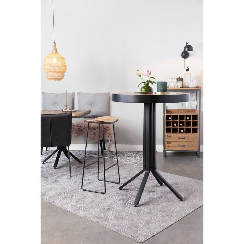 Barkruk Tangle Teak Naturel 76cm-Barkrukken-Creating Home