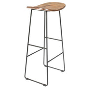 Barkruk Tangle Teak Naturel 76cm-Barkrukken-Creating Home