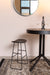 Barkruk Tangle Teak Zwart 62cm-Barkrukken-Creating Home