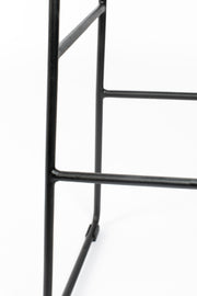 Barkruk Tangle Teak Zwart 76cm-Barkrukken-Creating Home