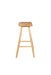 Barkruk Vander Oak hout Naturel 64cm-Barkrukken-Creating Home