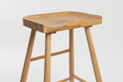 Barkruk Vander Oak hout Naturel 64cm-Barkrukken-Creating Home