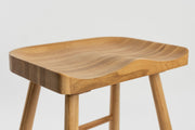Barkruk Vander Oak hout Naturel 64cm-Barkrukken-Creating Home