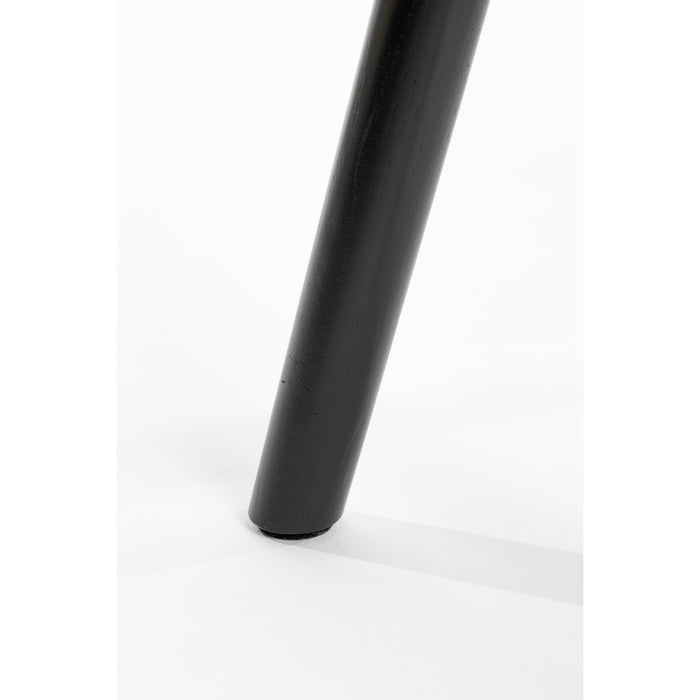 Barkruk Vander Oak hout Zwart 64cm-Barkrukken-Creating Home