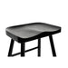 Barkruk Vander Oak hout Zwart 64cm-Barkrukken-Creating Home