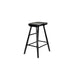 Barkruk Vander Oak hout Zwart 64cm-Barkrukken-Creating Home