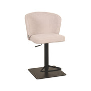 Barkruk Wave Naturel Boucle Gaslift 54x59x110 cm-Barkrukken-LABEL51