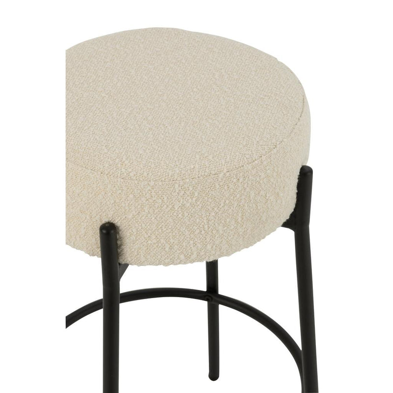 Barkruk Wit Multiplex 41 cm 41x41x67 cm-Barkrukken-J-Line