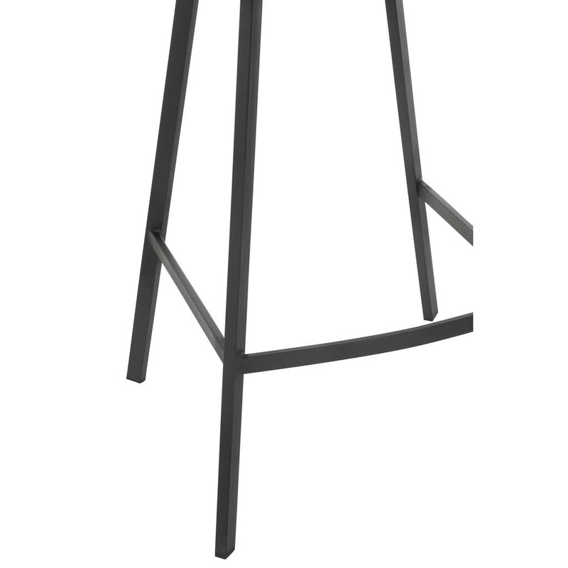Barkruk Wit Polyester 43 cm 43x46x95 cm-Barkrukken-J-Line