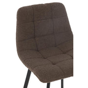 Barkruk Wit Polyester 43 cm 43x46x95 cm-Barkrukken-J-Line
