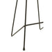 Barkruk Zwart ijzer 40 cm 40x37x75 cm-Barkrukken-J-Line