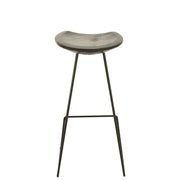 Barkruk Zwart Ijzer 40 cm 40x37x75 cm-Barkrukken-J-Line
