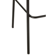 Barkruk Zwart Polyester 50 cm 50.5x53.1x97.8 cm-Barkrukken-J-Line