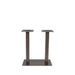 Bartafel Tafelpoot Dubbel Metaal Brons-Bartafels-LABEL51