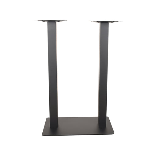 Bartafel Tafelpoot Dubbel Zwart Metaal Dubbel 108 cm 70x40x108 cm-Tafelpoten-LABEL51
