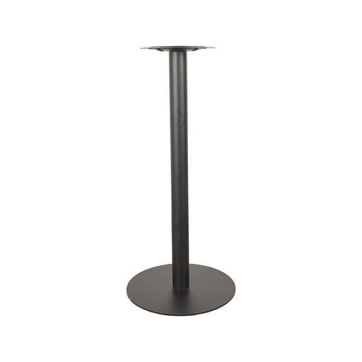 Bartafel Tafelpoot Dubbel - Zwart - Metaal - Enkel Rond 108 cm-Eettafels-LABEL51