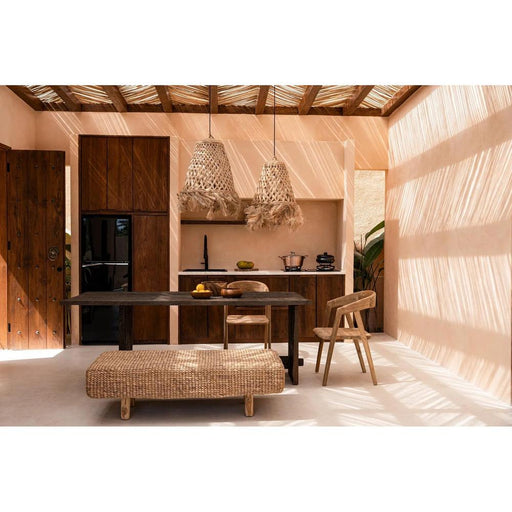 Bazar Bizar Abaca Jelly Fish hanglamp - natuurlijk - S-Hanglampen-Bazar Bizar