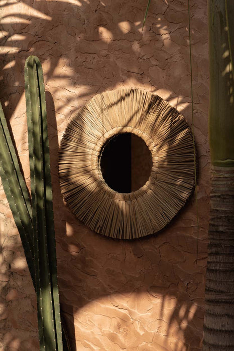 Bazar Bizar Alang Alang spiegel - natuurlijk - L-Spiegels-Bazar Bizar