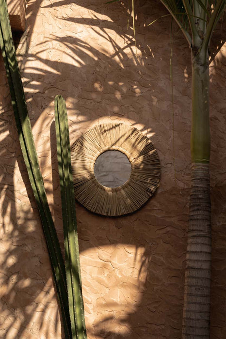 Bazar Bizar Alang Alang spiegel - natuurlijk - M-Spiegels-Bazar Bizar