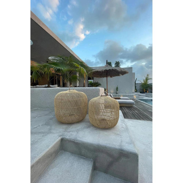 Bazar Bizar Batu Bolong hanglamp - natuurlijk - L-Hanglampen-Bazar Bizar