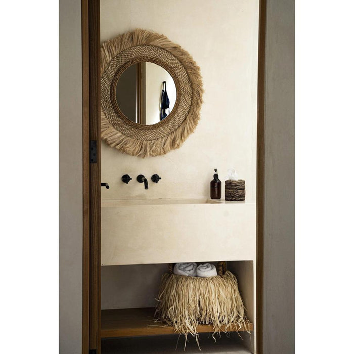 Bazar Bizar Capri spiegel - natuurlijk - L-Spiegels-Bazar Bizar