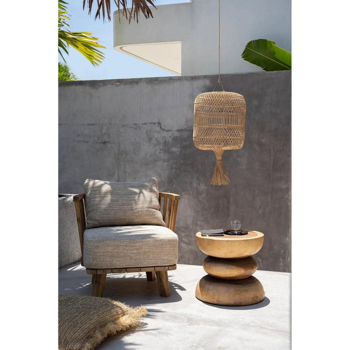 Bazar Bizar Dumpling Floor lamp - hanglamp - natuurlijk - L-Hanglampen-Bazar Bizar