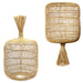 Bazar Bizar Dumpling Floor lamp - hanglamp - natuurlijk - L-Hanglampen-Bazar Bizar