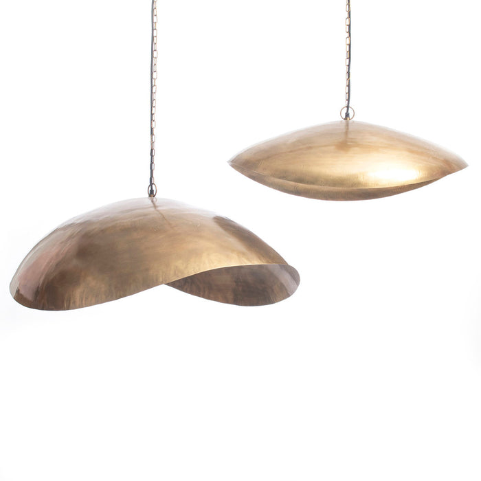 Bazar Bizar Fortune Cookie hanglamp - Brass - XL-Hanglampen-Bazar Bizar