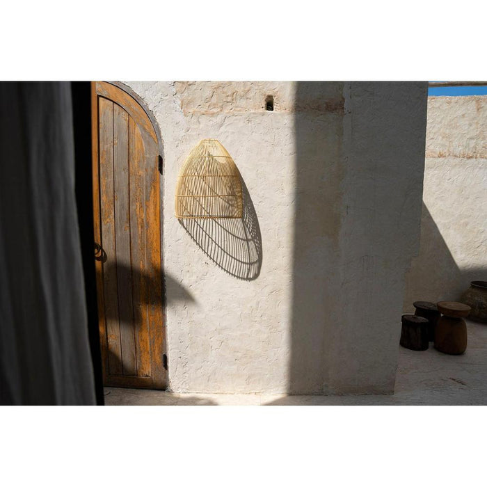 Bazar Bizar Lalo Wall Applique - natuurlijk - L-Wandlampen-Bazar Bizar