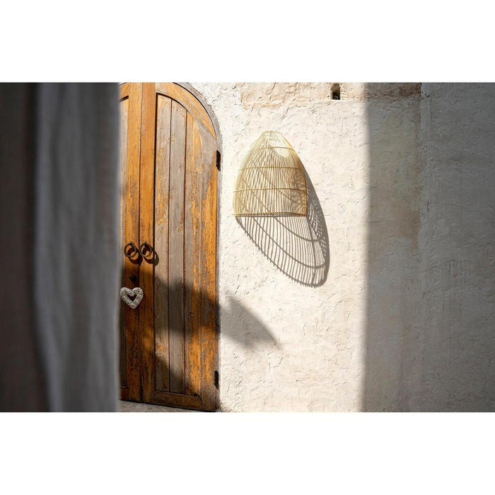 Bazar Bizar Lalo Wall Applique - natuurlijk - L-Wandlampen-Bazar Bizar