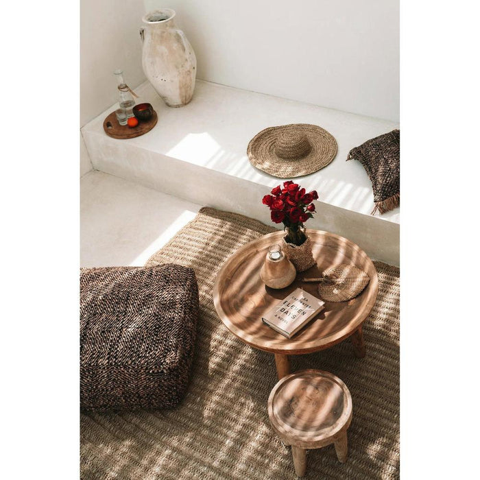 Bazar Bizar Seagrass vloerkleeed - natuurlijk - 180x240-Rechthoekige vloerkleden-Bazar Bizar