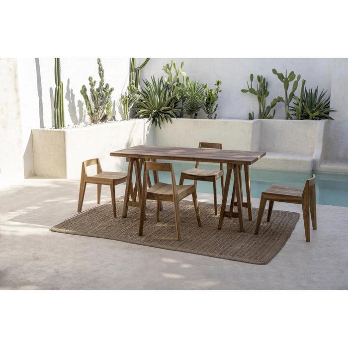 Bazar Bizar Seagrass vloerkleeed - natuurlijk - 200x300-Rechthoekige vloerkleden-Bazar Bizar