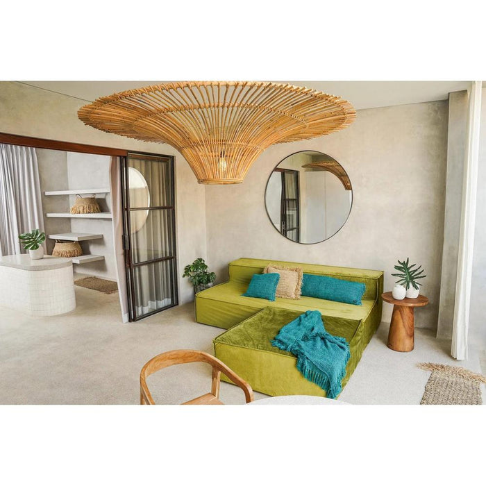 Bazar Bizar Timber Conic bijzettafel - natuurlijk - 50-Bijzettafels-Bazar Bizar