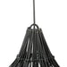 Bazar Bizar Whipped hanglamp - zwart - XL-Hanglampen-Bazar Bizar