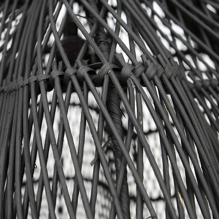 Bazar Bizar Whipped hanglamp - zwart - XL-Hanglampen-Bazar Bizar