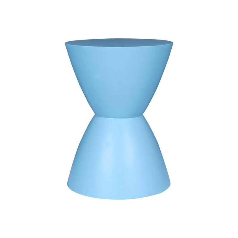Bijzettafel Abbey Blauw Mangohout 33 cm 33x33x45 cm-Bijzettafels-Starfurn