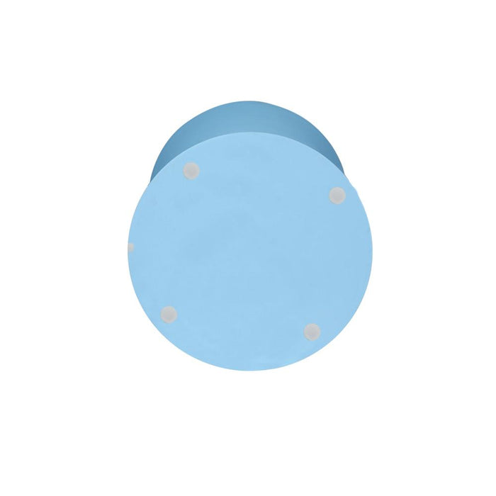 Bijzettafel Abbey Blauw Mangohout 33 cm-Bijzettafels-Starfurn