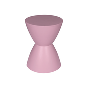 Bijzettafel Abbey Roze Mangohout 33 cm 33x33x45 cm-Bijzettafels-Starfurn