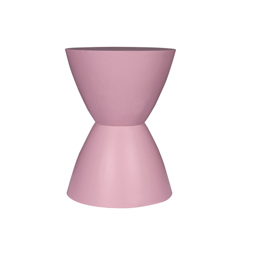Bijzettafel Abbey Roze Mangohout 33 cm 33x33x45 cm-Bijzettafels-Starfurn